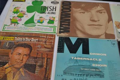 LOT 421.  LOT OF TEN ALBUMS/VARIETY OF MUSIC
