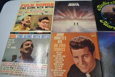 LOT 425. LOT OF TEN ALBUMS/VARIETY OF MUSIC
