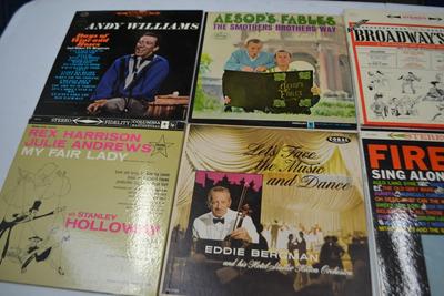 LOT 426. LOT OF TEN ALBUMS/VARIETY OF MUSIC