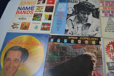 LOT 427. LOT OF TEN ALBUMS/VARIETY OF MUSIC