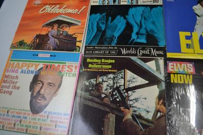 LOT 432. LOT OF TEN ALBUMS/VARIETY OF MUSIC