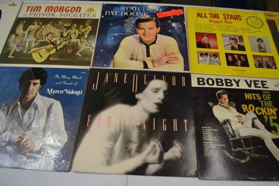 LOT 433. LOT OF TEN ALBUMS/VARIETY OF MUSIC