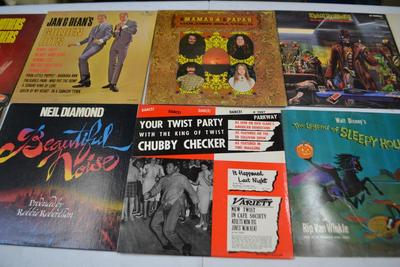 LOT 434. LOT OF TEN ALBUMS/VARIETY OF MUSIC