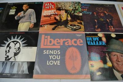 LOT 435. LOT OF TEN ALBUMS/VARIETY OF MUSIC