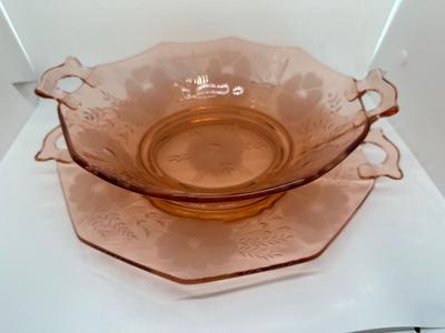 Depression Glass Dish Set