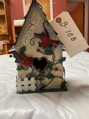 Christmas Decor Birdhouse