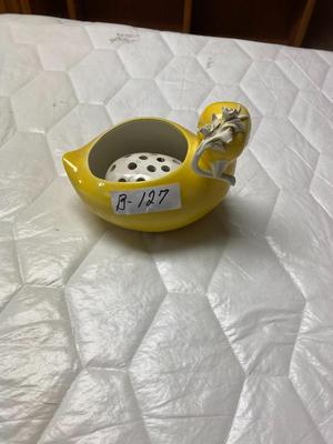 Ceramic Chick Planter Ornate