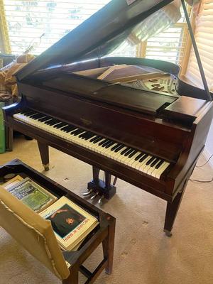 Beautiful Hardman & Peck Grand Piano