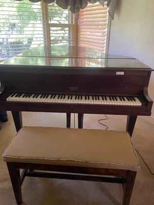 Beautiful Hardman & Peck Grand Piano