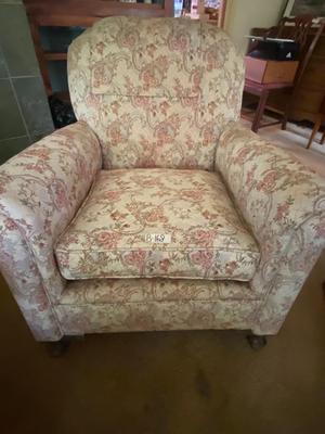 Floral Design Ocassional Chair