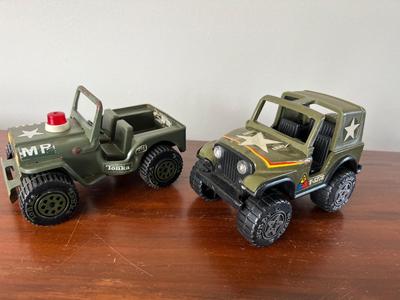 Vintage Military Vehicle Toys