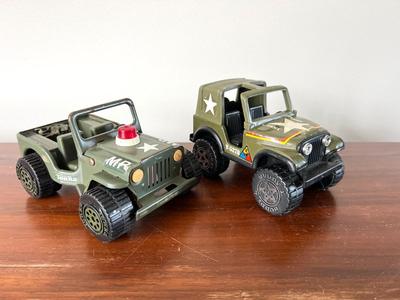 Vintage Military Vehicle Toys