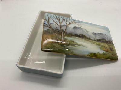 Beautiful Hand Painted Trinket