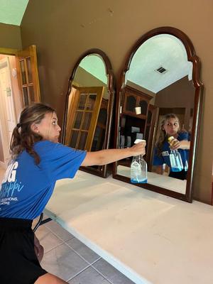 PAIR Ethan Allen (?) Georgian Court Cherry Wall Mirror