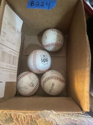 Four (4) Baseballs