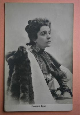 Real Photo Postcard of Stage Actress Eleonara Duse