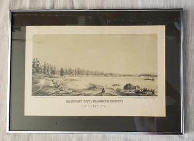 Lithograph, Crescent City Klamath County