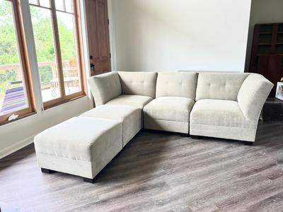 CRATE & BARREL MANCAVE Upholstered Couch *Read Details