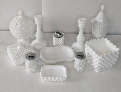 Milk Glass Assortment