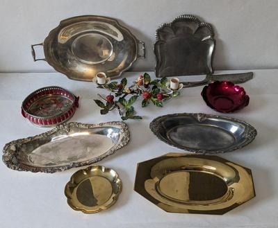 Vintage Trays, Dishes, and More!