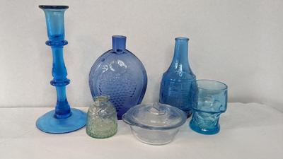 Blue Glass Collection