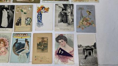 Antique Postcard Assortment