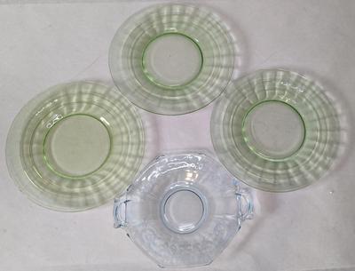 Blue Depression and Uranium Glass