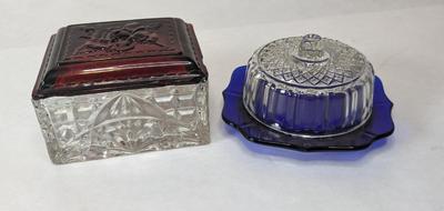 Cut Glass Decorative Dishes