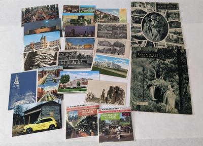 Midwest State Souvenir Ephemera and Postcards