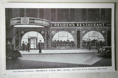 REUBEN'S RESTAURANT NYC