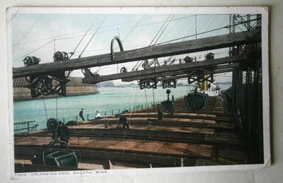 Unloading Coal, Deluth, Minn