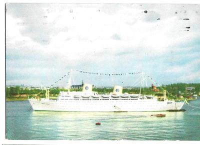 Swedish American Line Ship