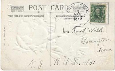 Embossed Easter Greetings