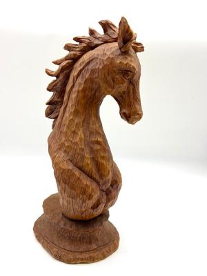 Large Horse Head Sculpture