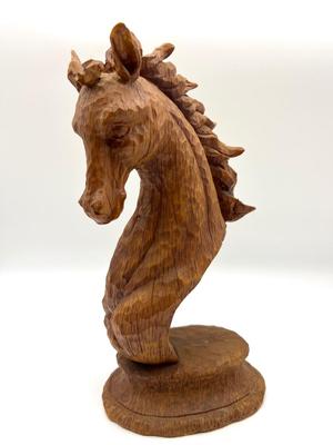 Large Horse Head Sculpture