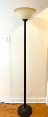 Bronze Torchiere Floor Lamp