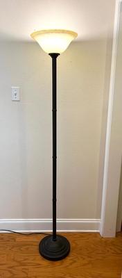 Bronze Torchiere Floor Lamp