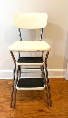 Vintage Cosco Step Stool Chair