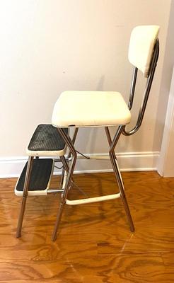Vintage Cosco Step Stool Chair