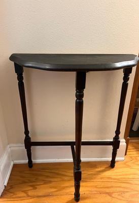 Vintage Half Moon 3 Legged End Table *Read Details
