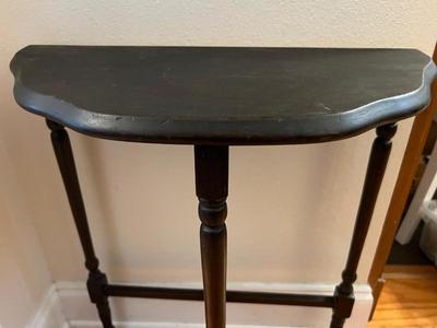 Vintage Half Moon 3 Legged End Table *Read Details