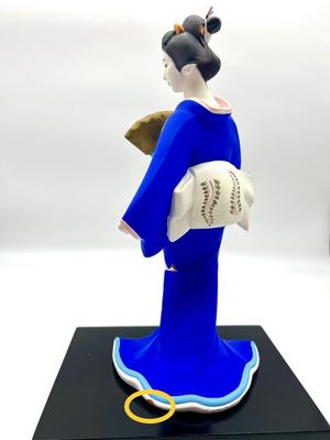 VINTAGE CLAY JAPANESE GEISHA *Read Details