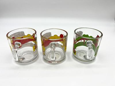 Anchor Hocking, Vintage McDonaldâ€™s Garfieldâ€™s Glass Mugs