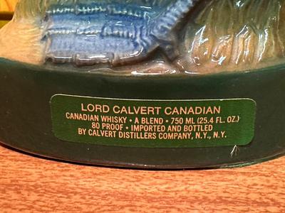 LORD CALVERT CANADIAN WHISKEY DECANTER