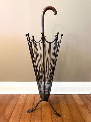 PIER ONE Bronze Metal Umbrella Holder