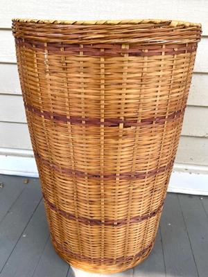 Boho Wicker Rattan Woven Basket