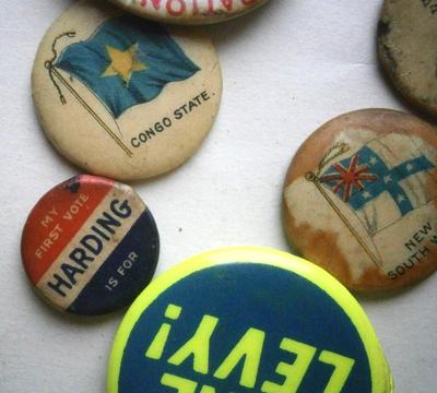 Assorted Vintage Pinback Buttons