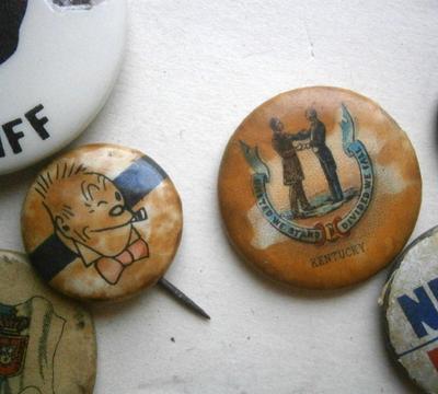 Assorted Vintage Pinback Buttons