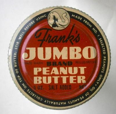 JUMBO Elephant Peanut Butter Jar