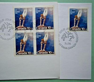 CANADA 1976 Olympics Covers